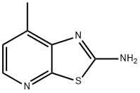 7-methylthiazolo[5,4-b]pyridin-2-amine 化学構造式