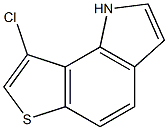 8-chloro-1H-thieno[2,3-g]indole Struktur