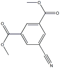 dimethyl 5-cyanobenzene-1,3-dioate 化学構造式