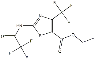  ethyl 2-(2,2,2-trifluoroacetamido)-4-(trifluoromethyl)thiazole-5-carboxylate