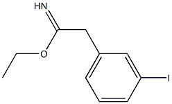 ethyl 2-(3-iodophenyl)acetimidate Structure