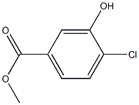 methyl 4-chloro-3-hydroxybenzoate 结构式