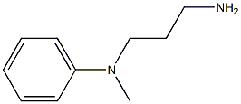 N-(3-aminopropyl)-N-methylbenzenamine Structure