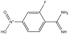 N-(4-carbamimidoyl-3-fluorophenyl)-N-oxohydroxylammonium 结构式