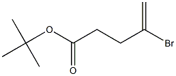 tert-butyl 4-bromopent-4-enoate,,结构式