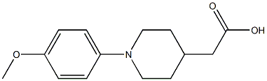 2-(1-(4-methoxyphenyl)piperidin-4-yl)acetic acid