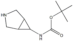 tert-butyl 3-azabicyclo[3.1.0]hexan-6-ylcarbamate 结构式