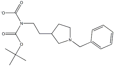 Boc-2-(1-benzylpyrrolidin-3-yl)ethylcarbamate Structure