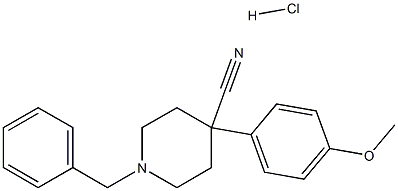 1-Benzyl-4-(4-Methoxyphenyl)Piperidine-4-Carbonitrile Hydrochloride