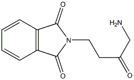 2-(4-Amino-3-oxobutyl)-1H-isoindole-1,3(2H)-dione,,结构式