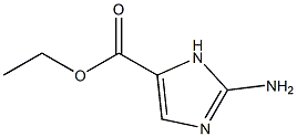 Ethyl 2-amino-1H-imidazole-5-carboxylate Structure