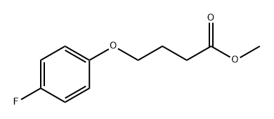 Methyl 4-(4fluorobenzoyl)butyrate Struktur