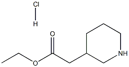  Ethyl 2-(piperidin-3-yl)acetic acid hydrochloride