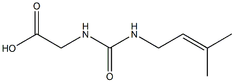 ({[(3-methylbut-2-enyl)amino]carbonyl}amino)acetic acid
