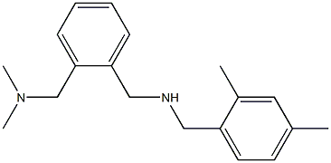 ({2-[(dimethylamino)methyl]phenyl}methyl)[(2,4-dimethylphenyl)methyl]amine