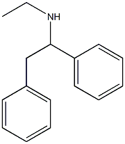 (1,2-diphenylethyl)(ethyl)amine 结构式