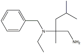 (1-amino-2,4-dimethylpentan-2-yl)(benzyl)ethylamine|