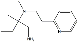  (1-amino-2-methylbutan-2-yl)(methyl)[2-(pyridin-2-yl)ethyl]amine