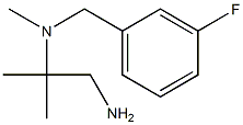 (1-amino-2-methylpropan-2-yl)[(3-fluorophenyl)methyl]methylamine