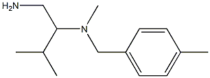  (1-amino-3-methylbutan-2-yl)(methyl)[(4-methylphenyl)methyl]amine