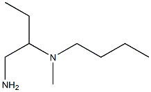 (1-aminobutan-2-yl)(butyl)methylamine Structure