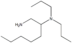 (1-aminoheptan-2-yl)dipropylamine Structure