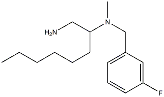 (1-aminooctan-2-yl)[(3-fluorophenyl)methyl]methylamine