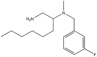  (1-aminooctan-2-yl)[(3-fluorophenyl)methyl]methylamine