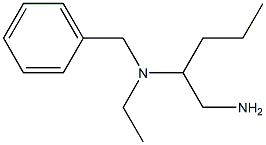 (1-aminopentan-2-yl)(benzyl)ethylamine 结构式
