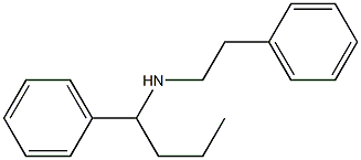 (1-phenylbutyl)(2-phenylethyl)amine Struktur