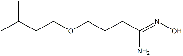 (1Z)-N'-hydroxy-4-(3-methylbutoxy)butanimidamide|