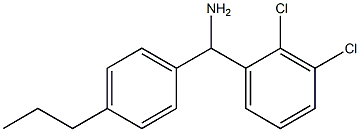 (2,3-dichlorophenyl)(4-propylphenyl)methanamine