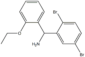 (2,5-dibromophenyl)(2-ethoxyphenyl)methanamine