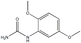 (2,5-dimethoxyphenyl)urea,,结构式