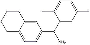 (2,5-dimethylphenyl)(5,6,7,8-tetrahydronaphthalen-2-yl)methanamine