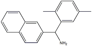 (2,5-dimethylphenyl)(naphthalen-2-yl)methanamine|