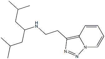 (2,6-dimethylheptan-4-yl)(2-{[1,2,4]triazolo[3,4-a]pyridin-3-yl}ethyl)amine