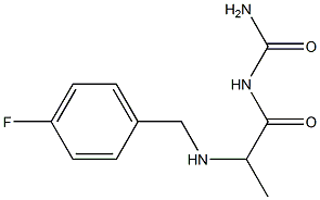  (2-{[(4-fluorophenyl)methyl]amino}propanoyl)urea