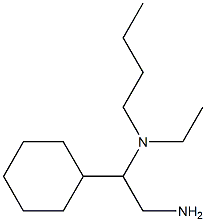 (2-amino-1-cyclohexylethyl)(butyl)ethylamine