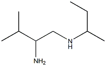 (2-amino-3-methylbutyl)(methyl)propan-2-ylamine Structure