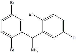  (2-bromo-5-fluorophenyl)(2,5-dibromophenyl)methanamine