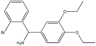 (2-bromophenyl)(3,4-diethoxyphenyl)methanamine|