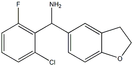 (2-chloro-6-fluorophenyl)(2,3-dihydro-1-benzofuran-5-yl)methanamine