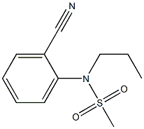 (2-cyanophenyl)-N-propylmethanesulfonamide