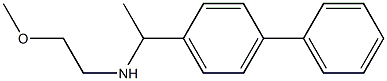 (2-methoxyethyl)[1-(4-phenylphenyl)ethyl]amine