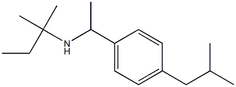  (2-methylbutan-2-yl)({1-[4-(2-methylpropyl)phenyl]ethyl})amine