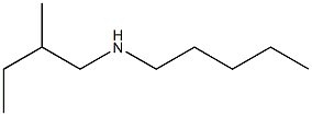 (2-methylbutyl)(pentyl)amine Struktur