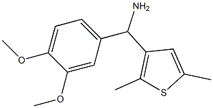 (3,4-dimethoxyphenyl)(2,5-dimethylthiophen-3-yl)methanamine