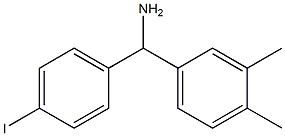 (3,4-dimethylphenyl)(4-iodophenyl)methanamine|