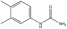 (3,4-dimethylphenyl)urea,,结构式